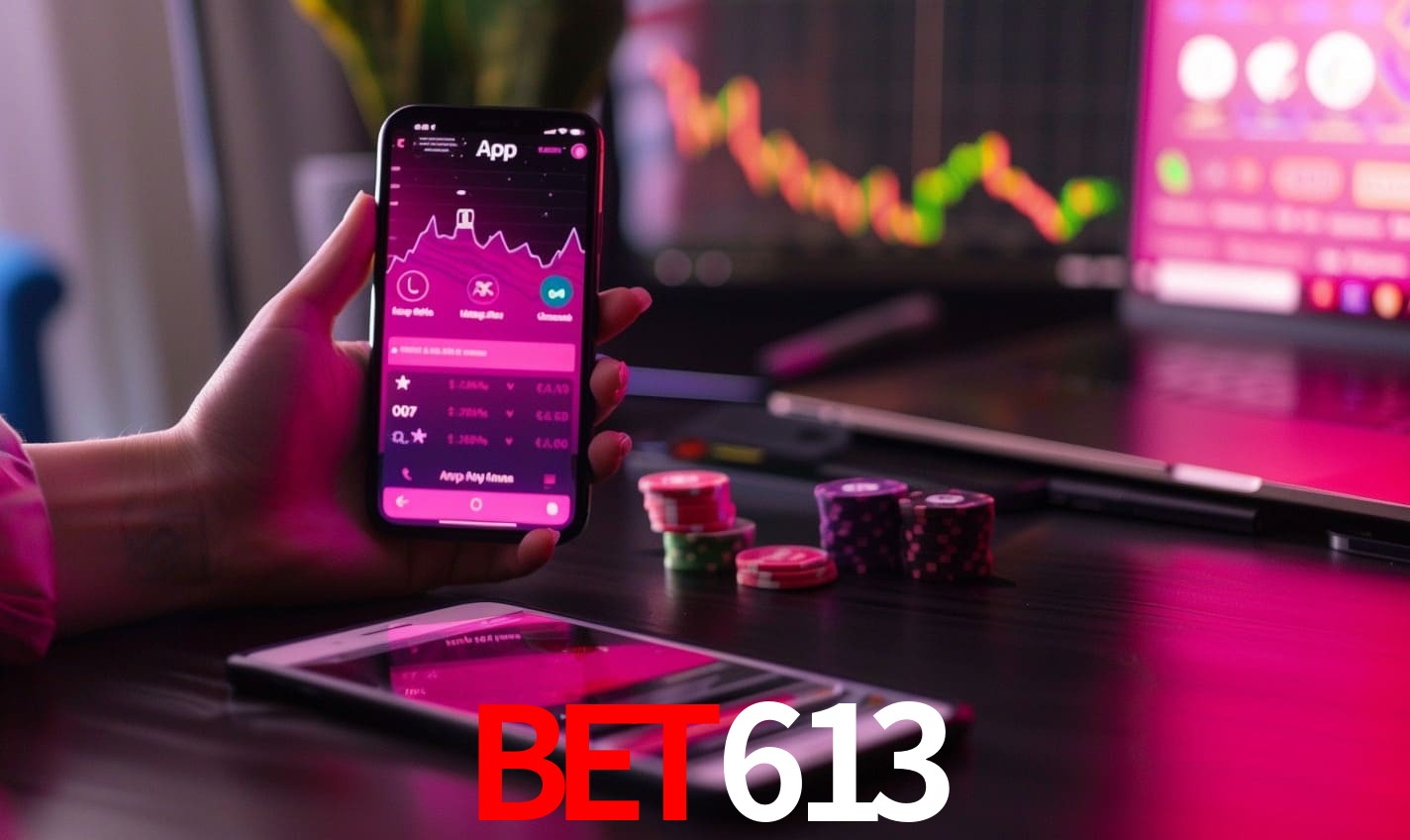 Comparação APP mobile vs versão web da bet613